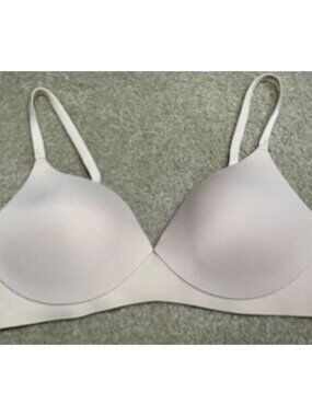 Join-Eby.com Size Medium Light Pink Lightly Padded Contour Wireless TShirt Bra
